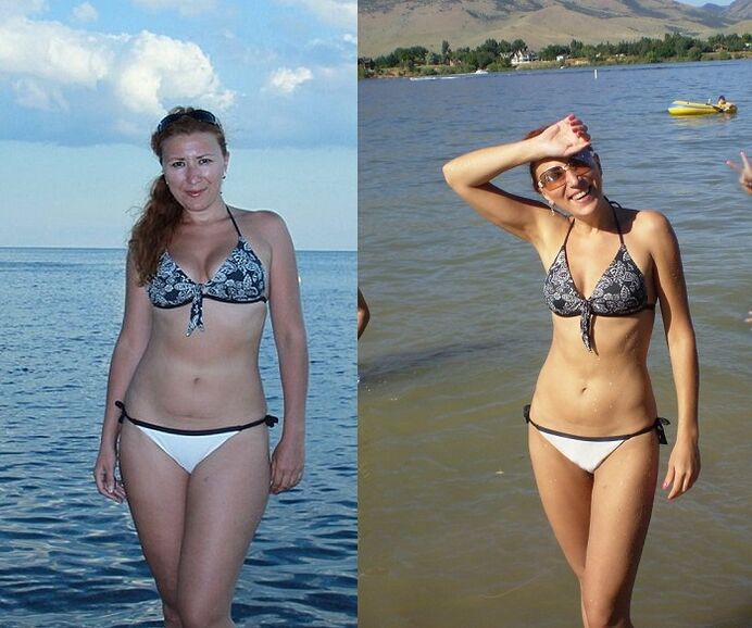 fotó hajdina diéta előtt és után