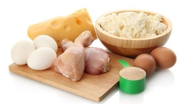 fehérjetartalmú ételek az étrendhez
